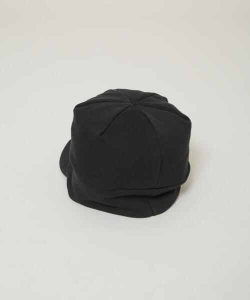 Healthknit（ヘルスニット）の「Healthknit/別注ワンポイント刺繍スウェットリラックスキャップ（キャップ・レディース・ブラック/チャコール・FREE）」の10枚目の写真