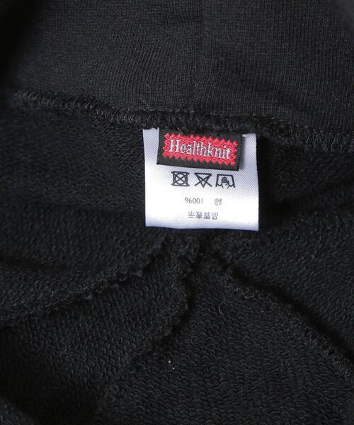 Healthknit（ヘルスニット）の「Healthknit/別注ワンポイント刺繍スウェットリラックスキャップ（キャップ・レディース・ブラック/チャコール・FREE）」の12枚目の写真