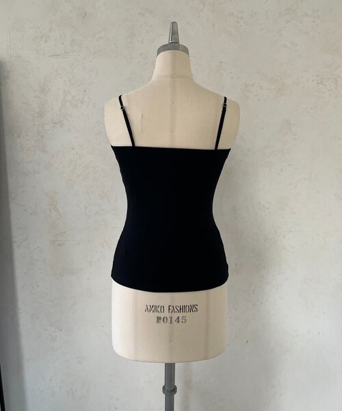 prose verse（プロズヴェール）の「カップ付きインナーキャミソール（キャミソール・レディース・ブラック/ホワイト系その他/ホワイト・MEDIUM/LARGE）」の8枚目の写真