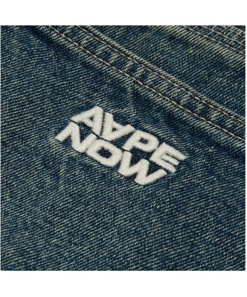 AAPE BY A BATHING APE（エーエイプバイアベイシングエイプ）の「AAPE NOW DENIM PANTS（デニムパンツ・メンズ・ブルー・MEDIUM/SMALL/LARGE/X-LARGE）」の3枚目の写真