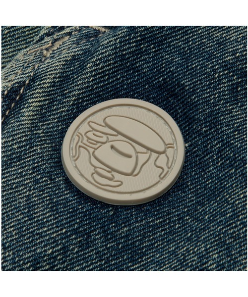 AAPE BY A BATHING APE（エーエイプバイアベイシングエイプ）の「AAPE NOW DENIM PANTS（デニムパンツ・メンズ・ブルー・MEDIUM/SMALL/LARGE/X-LARGE）」の4枚目の写真