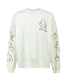【BREATH】CROSS MARIA LS TEE / クリーム [BR26SS-C5007]