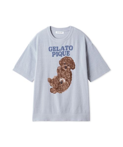 ONLINE限定カラーあり】【HOMME】ドッグジャガードプルオーバー