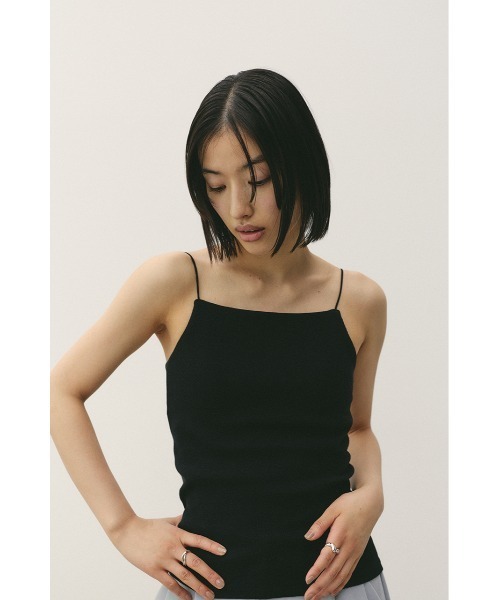 STYLEMIXER(スタイルミキサー)の「カップ付きバックオープンキャミ(キャミソール・レディース・ブラック/ホワイト/ベージュ・SMALL/MEDIUM)」の8枚目の写真
