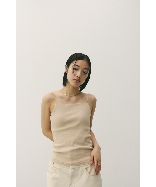 STYLEMIXER(スタイルミキサー)の「カップ付きバックオープンキャミ(キャミソール・レディース・ブラック/ホワイト/ベージュ・SMALL/MEDIUM)」の13枚目の写真