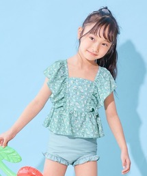 devirock | えらべるデザイン ボリュームフリル UVカット セパレート水着(水着)