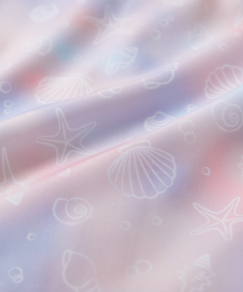 devirock（デビロック）の「えらべるデザイン ボリュームフリル UVカット セパレート水着（水着・キッズ・グリーン系その他/ブルー系その他/ブラック系その他/レッド系その他/パープル系その他2/パープル系その他/ホワイト系その他/ブルー系その他2/イエロー系その他・150cm/140cm/130cm/120cm/110cm/100cm）」の21枚目の写真