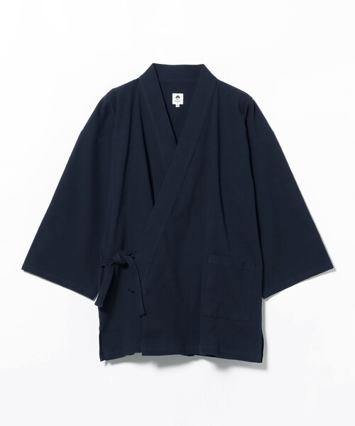 BEAMS JAPAN(ビームス ジャパン)の「高島ちぢみ 作務衣(セットアップ・レディース・ブラック/ネイビー・LARGE/MEDIUM)」の9枚目の写真