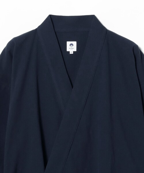 BEAMS JAPAN(ビームス ジャパン)の「高島ちぢみ 作務衣(セットアップ・レディース・ブラック/ネイビー・LARGE/MEDIUM)」の10枚目の写真