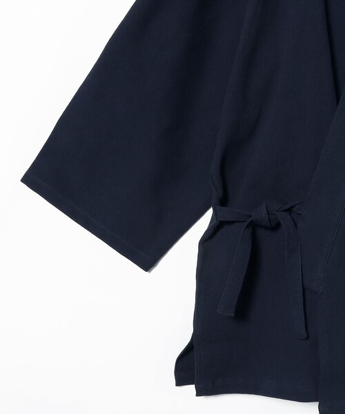 BEAMS JAPAN(ビームス ジャパン)の「高島ちぢみ 作務衣(セットアップ・レディース・ブラック/ネイビー・LARGE/MEDIUM)」の11枚目の写真