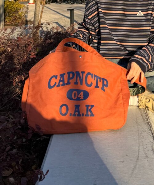 CIAOPANIC TYPY（チャオパニックティピー）の「【UNISEX】撥水機能付きキャンバスショルダーバッグ（ショルダーバッグ・レディース・ベージュ/ネイビー/オレンジ/アイボリー・ONE SIZE）」の22枚目の写真