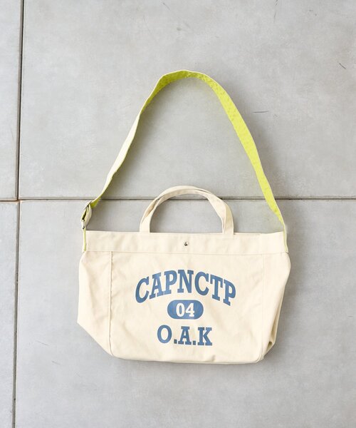 CIAOPANIC TYPY（チャオパニックティピー）の「【UNISEX】撥水キャンバスショルダーバッグ（ショルダーバッグ・レディース・ベージュ/ネイビー/オレンジ/アイボリー・ONE SIZE）」の11枚目の写真