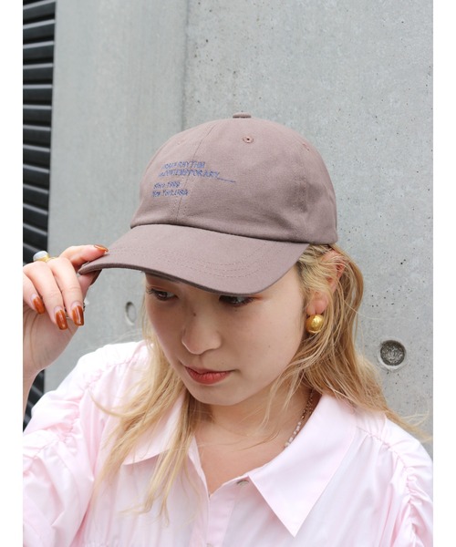 Ungrid（アングリッド）の「ロゴデザインキャップ（キャップ・レディース・アイボリー/ブラック/ブラウン・FREE）」の3枚目の写真