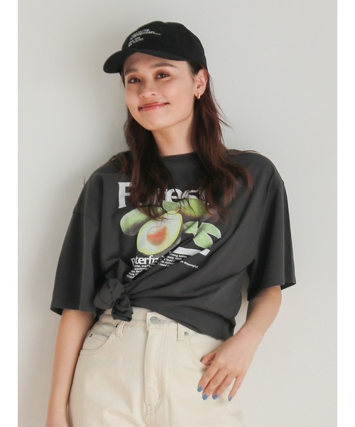 Ungrid（アングリッド）の「ロゴデザインキャップ（キャップ・レディース・アイボリー/ブラック/ブラウン・FREE）」の2枚目の写真