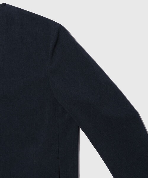 ADAM ET ROPE'（アダムエロペ）の「【COVEROSS/カバロス】ノーカラージャケット×イージースラックス セットアップ / ロングシーズン着用可能（セットアップ・メンズ・カーキ/ブラック/ネイビー・S/M/L）」の17枚目の写真