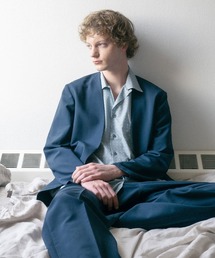 ADAM ET ROPE'（アダムエロペ）の「【COVEROSS/カバロス】ノーカラージャケット×イージースラックス セットアップ / ロングシーズン着用可能（セットアップ）」