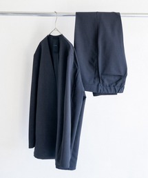 ADAM ET ROPE'（アダムエロペ）の「【COVEROSS/カバロス】ノーカラージャケット×イージースラックス セットアップ / ロングシーズン着用可能（セットアップ）」