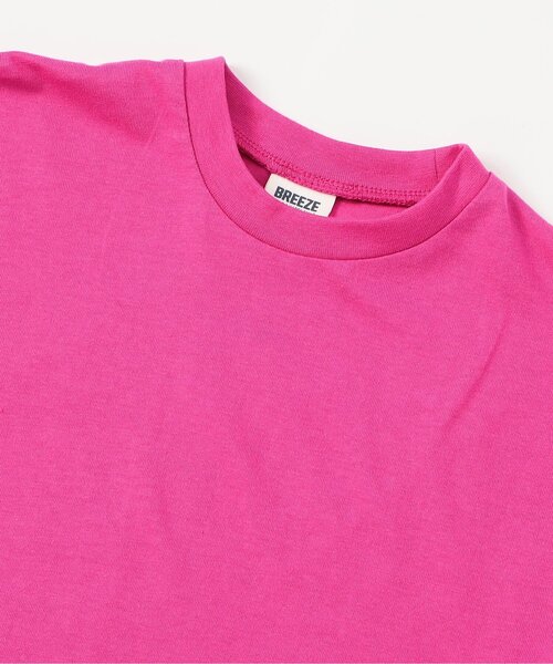 BREEZE（ブリーズ）の「【WEB限定】ビッグシルエットネオン半袖Tシャツ（Tシャツ/カットソー・キッズ・オレンジ/グリーン/ピンク/ライム/ブラック/ターコイズブルー・100/110/120/130/140/150）」の20枚目の写真