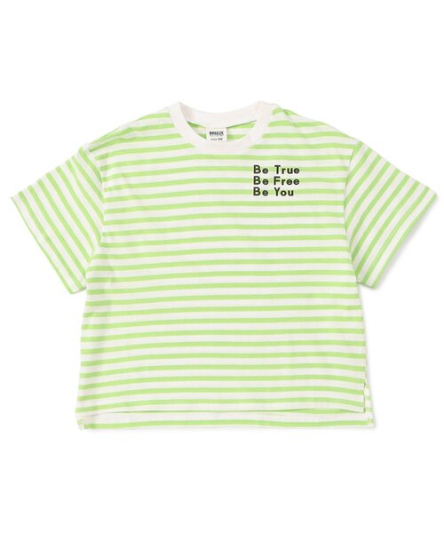 BREEZE（ブリーズ）の「【WEB限定】ビッグシルエットネオン半袖Tシャツ（Tシャツ/カットソー・キッズ・オレンジ/グリーン/ピンク/ライム/ブラック/ターコイズブルー・100/110/120/130/140/150）」の16枚目の写真