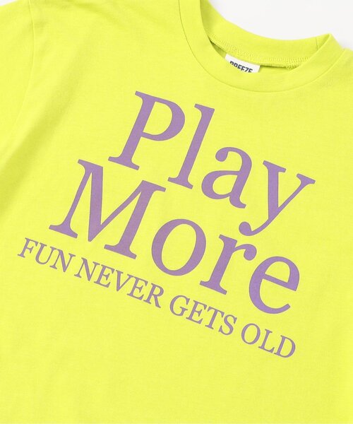BREEZE（ブリーズ）の「【WEB限定】ビッグシルエットネオン半袖Tシャツ（Tシャツ/カットソー・キッズ・オレンジ/グリーン/ピンク/ライム/ブラック/ターコイズブルー・100/110/120/130/140/150）」の15枚目の写真