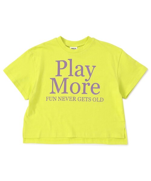 BREEZE（ブリーズ）の「【WEB限定】ビッグシルエットネオン半袖Tシャツ（Tシャツ/カットソー・キッズ・オレンジ/グリーン/ピンク/ライム/ブラック/ターコイズブルー・100/110/120/130/140/150）」の11枚目の写真