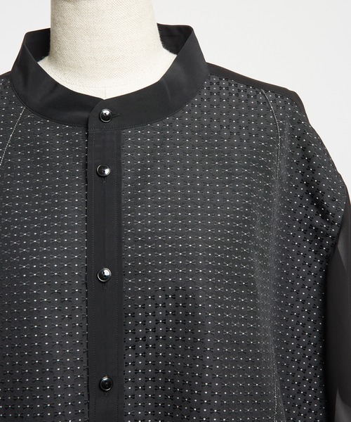 gomme（ゴム）の「チューリップシャツ（シャツ/ブラウス・レディース・ブラック・MEDIUM）」の11枚目の写真