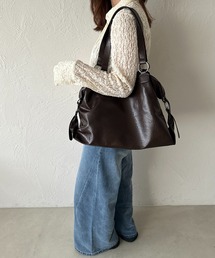 ショルダー付き トラベルバッグ TINA：JOJUN（ボストンバッグ）｜TINA