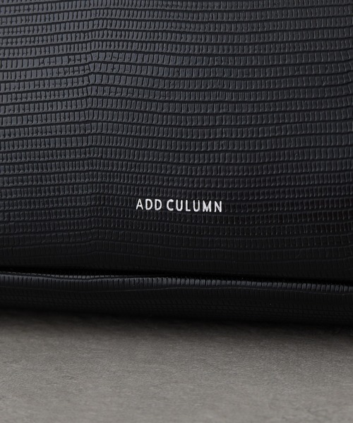 ADD CULUMN(アドカラム)の「【ADD CULUMN】26AW新作 FIGRE BOSTON S LIZARD A26W01B505(ショルダーバッグ・レディース・バーガンディー/ブラック・FREE)」の14枚目の写真