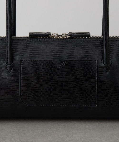 ADD CULUMN(アドカラム)の「【ADD CULUMN】26AW新作 FIGRE BOSTON S LIZARD A26W01B505(ショルダーバッグ・レディース・バーガンディー/ブラック・FREE)」の16枚目の写真