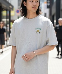 Mark Gonzales S/S T-SHIRTS/THRASHER スラッシャー 半袖Tシャツ ワンポイントプリント バックプリント ストリート スケーターユニセックス