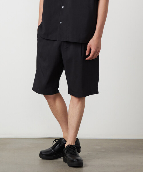 COMME CA ISM(コムサイズム)の「【吸水速乾】リネンライクポリエステル ショートパンツ(その他パンツ・メンズ・カーキ/ブラック/ネイビー・LARGE/MEDIUM)」の6枚目の写真