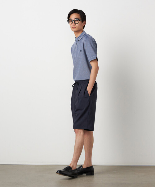 COMME CA ISM(コムサイズム)の「【吸水速乾】リネンライクポリエステル ショートパンツ(その他パンツ・メンズ・カーキ/ブラック/ネイビー・LARGE/MEDIUM)」の8枚目の写真