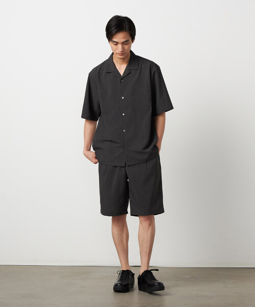 COMME CA ISM(コムサイズム)の「【吸水速乾】リネンライクポリエステル ショートパンツ(その他パンツ・メンズ・カーキ/ブラック/ネイビー・LARGE/MEDIUM)」の13枚目の写真