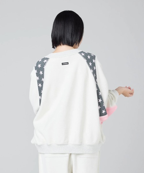 Little sunny bite(リトルサニーバイト)の「littlesunnybite/リトルサニーバイト/sweat top(スウェット・レディース・グレー/ブラック/グレー系その他3・M/S)」の8枚目の写真