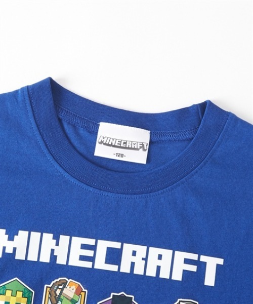 QUNTSTYLE(キュントスタイル)の「【MINECRAFT】半袖プリントTシャツ(Tシャツ/カットソー・キッズ・ホワイト系1/ホワイト系2/ブラック系5/ブラック系2/グレー系/ブラック系4/ホワイト系3/ブルー系/オートミール/ブラック系1/グリーン系/ブラック系3・110/120/130/140/150/160)」の21枚目の写真