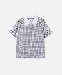 SEAGREEN(シーグリーン) BIG WAFFLE TIGHT BLOUSE ビッグワッフルタイトブラウス