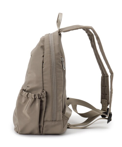 ITS'DEMO（イッツデモ）の「【6ポケット】裏地ストライプリュック（バックパック/リュック・レディース・ナチュラル/チャコールグレー/ブラック・00）」の14枚目の写真