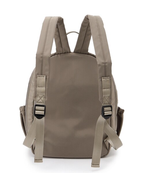 ITS'DEMO（イッツデモ）の「【6ポケット】裏地ストライプリュック（バックパック/リュック・レディース・ナチュラル/チャコールグレー/ブラック・00）」の15枚目の写真