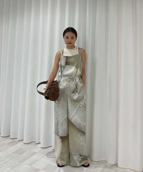 Ameri（アメリ）の「MEDI MESH ROUND SHOULDER BAG（ショルダーバッグ・レディース・ブラウン/アイボリー/ブラック・FREE）」の6枚目の写真