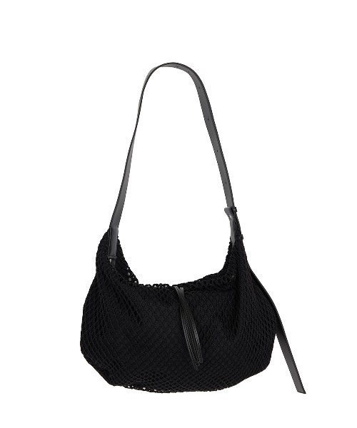 Ameri（アメリ）の「MEDI MESH ROUND SHOULDER BAG（ショルダーバッグ・レディース・ブラウン/アイボリー/ブラック・FREE）」の8枚目の写真