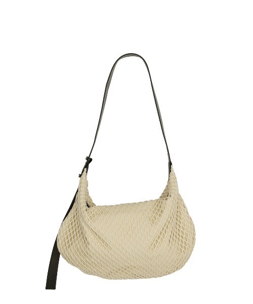 Ameri（アメリ）の「MEDI MESH ROUND SHOULDER BAG（ショルダーバッグ・レディース・ブラウン/アイボリー/ブラック・FREE）」の10枚目の写真