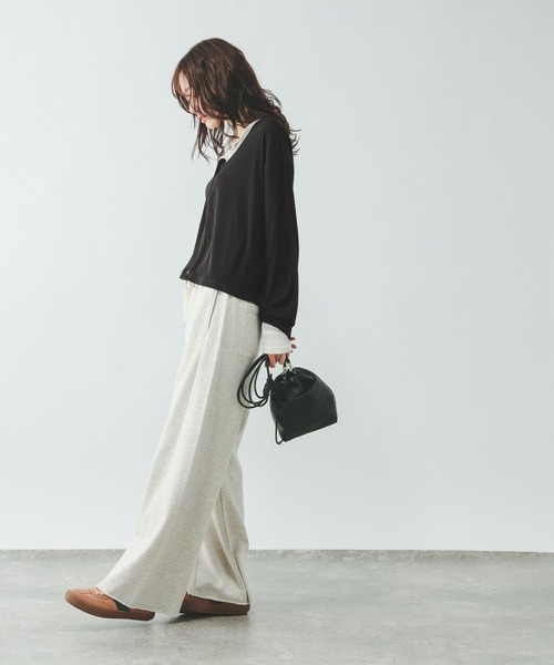 GLOBAL WORK(グローバルワーク)の「UVカットカーデ/636776(カーディガン/ボレロ・レディース・ダークブラウン/ライトグレー/ブラック/ベージュ/オレンジ系その他2・REGULAR/SHORT)」の12枚目の写真