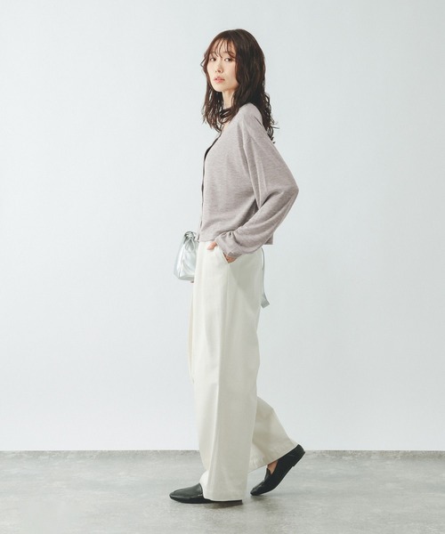 GLOBAL WORK(グローバルワーク)の「UVカットカーデ/636776(カーディガン/ボレロ・レディース・ダークブラウン/ライトグレー/ブラック/ベージュ/オレンジ系その他2・REGULAR/SHORT)」の18枚目の写真