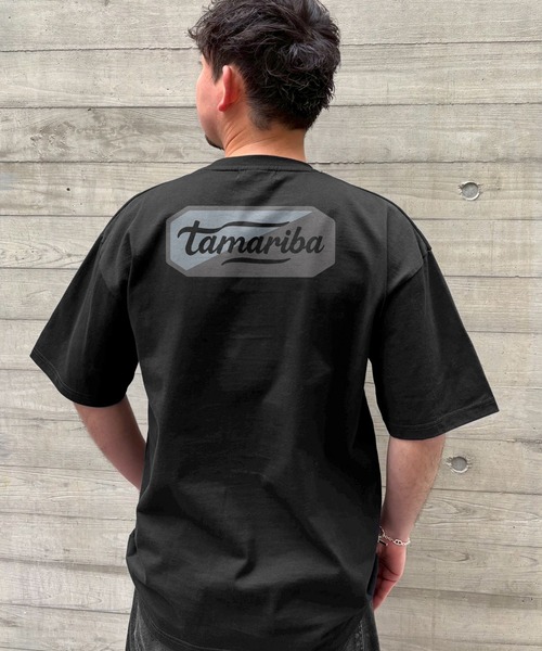 SIDEWAY STANCE（サイドウェイスタンス）の「【SIDEWAY STANCE × tamariba】プリント 半袖Tシャツ（Tシャツ/カットソー・メンズ・ホワイト系2/ホワイト/ブラック/ブラック系2/ホワイト系3/ブラック系/ホワイト系1/ホワイト系/ブラック系3/ブラック系1/ホワイト系4/ブラック系4・SMALL/MEDIUM/LARGE）」の8枚目の写真