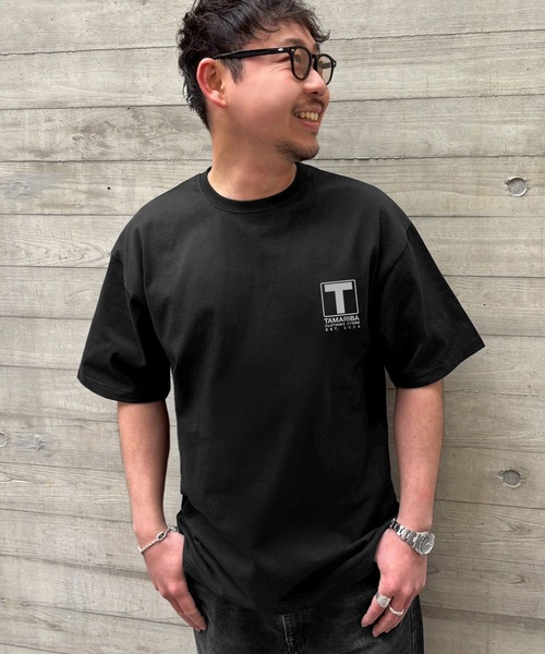 SIDEWAY STANCE（サイドウェイスタンス）の「【SIDEWAY STANCE × tamariba】プリント 半袖Tシャツ（Tシャツ/カットソー・メンズ・ホワイト系2/ホワイト/ブラック/ブラック系2/ホワイト系3/ブラック系/ホワイト系1/ホワイト系/ブラック系3/ブラック系1/ホワイト系4/ブラック系4・SMALL/MEDIUM/LARGE）」の12枚目の写真