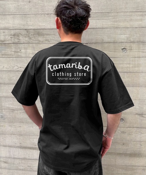 SIDEWAY STANCE（サイドウェイスタンス）の「【SIDEWAY STANCE × tamariba】プリント 半袖Tシャツ（Tシャツ/カットソー・メンズ・ホワイト系2/ホワイト/ブラック/ブラック系2/ホワイト系3/ブラック系/ホワイト系1/ホワイト系/ブラック系3/ブラック系1/ホワイト系4/ブラック系4・SMALL/MEDIUM/LARGE）」の7枚目の写真
