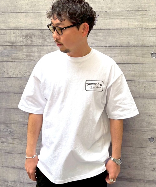 SIDEWAY STANCE（サイドウェイスタンス）の「【SIDEWAY STANCE × tamariba】プリント 半袖Tシャツ（Tシャツ/カットソー・メンズ・ホワイト系2/ホワイト/ブラック/ブラック系2/ホワイト系3/ブラック系/ホワイト系1/ホワイト系/ブラック系3/ブラック系1/ホワイト系4/ブラック系4・SMALL/MEDIUM/LARGE）」の13枚目の写真