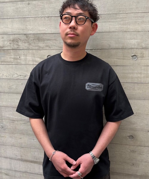 SIDEWAY STANCE（サイドウェイスタンス）の「【SIDEWAY STANCE × tamariba】プリント 半袖Tシャツ（Tシャツ/カットソー・メンズ・ホワイト系2/ホワイト/ブラック/ブラック系2/ホワイト系3/ブラック系/ホワイト系1/ホワイト系/ブラック系3/ブラック系1/ホワイト系4/ブラック系4・SMALL/MEDIUM/LARGE）」の16枚目の写真