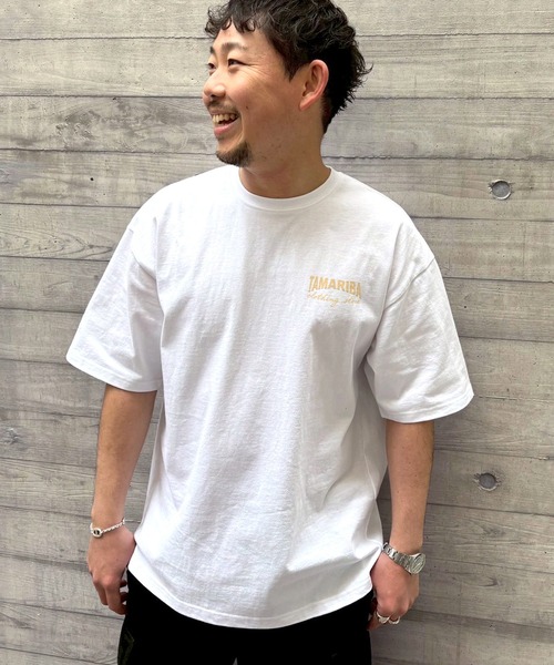 SIDEWAY STANCE（サイドウェイスタンス）の「【SIDEWAY STANCE × tamariba】プリント 半袖Tシャツ（Tシャツ/カットソー・メンズ・ホワイト系2/ホワイト/ブラック/ブラック系2/ホワイト系3/ブラック系/ホワイト系1/ホワイト系/ブラック系3/ブラック系1/ホワイト系4/ブラック系4・SMALL/MEDIUM/LARGE）」の17枚目の写真