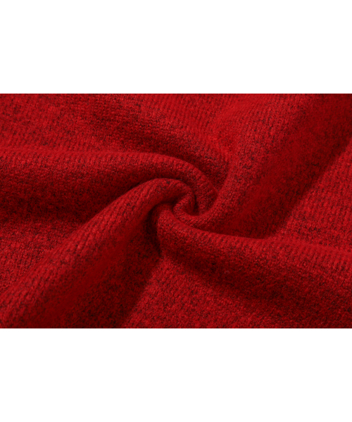 BASEMOMENT(ベースモーメント)の「キャッシュライク Vネック クロップニット ボカシ レッド(ニット/セーター・メンズ・その他・M/L)」の12枚目の写真